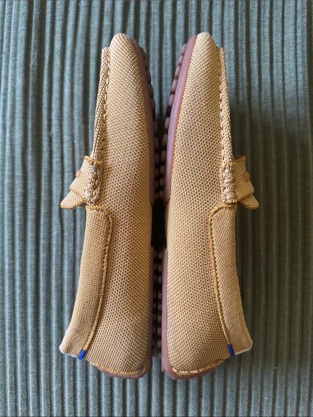 Rothy's Women's Driver Loafers in Mustard Yellow- 6.5